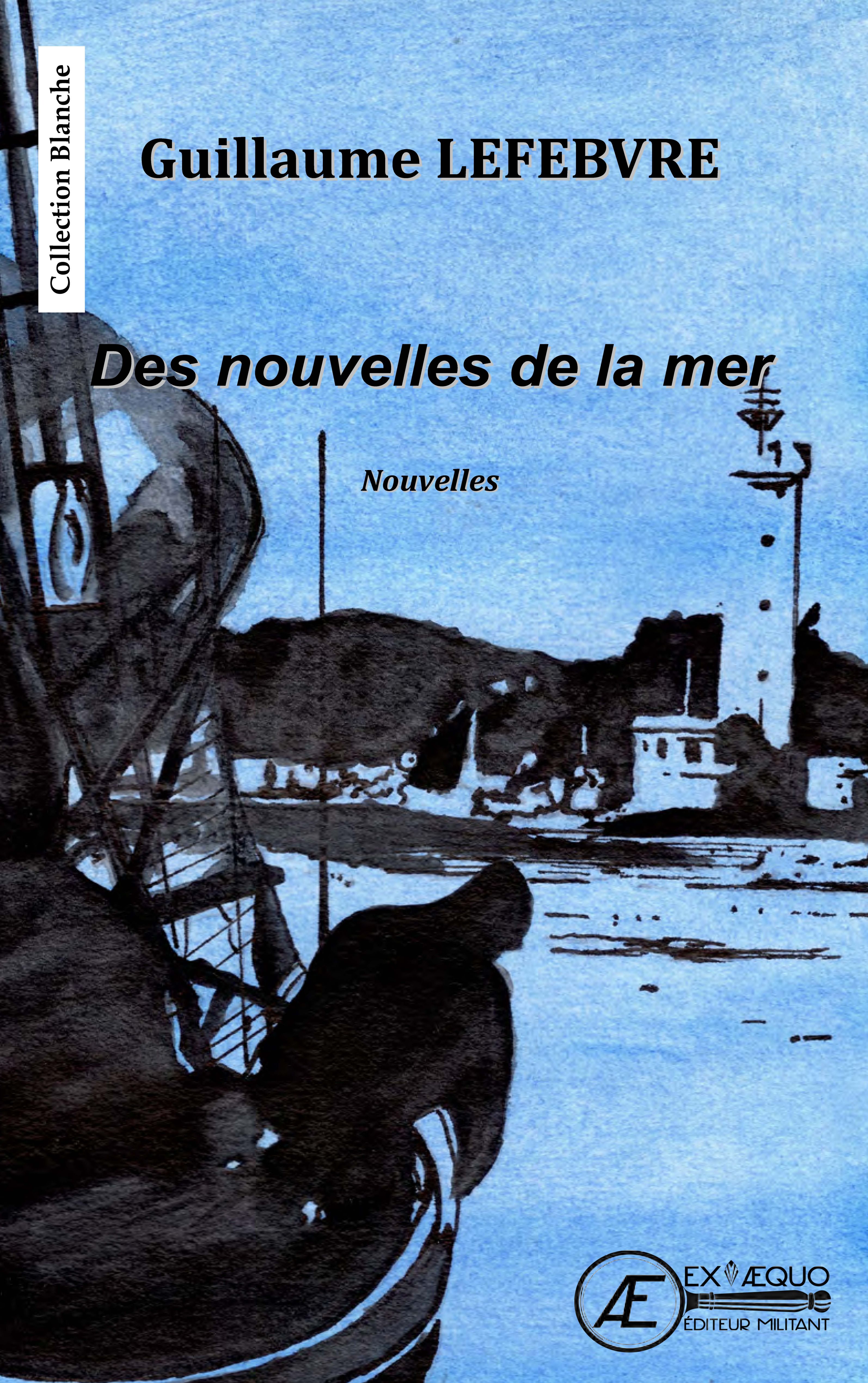 Couverture de Des nouvelles de la mer, de Guillaume Lefebvre