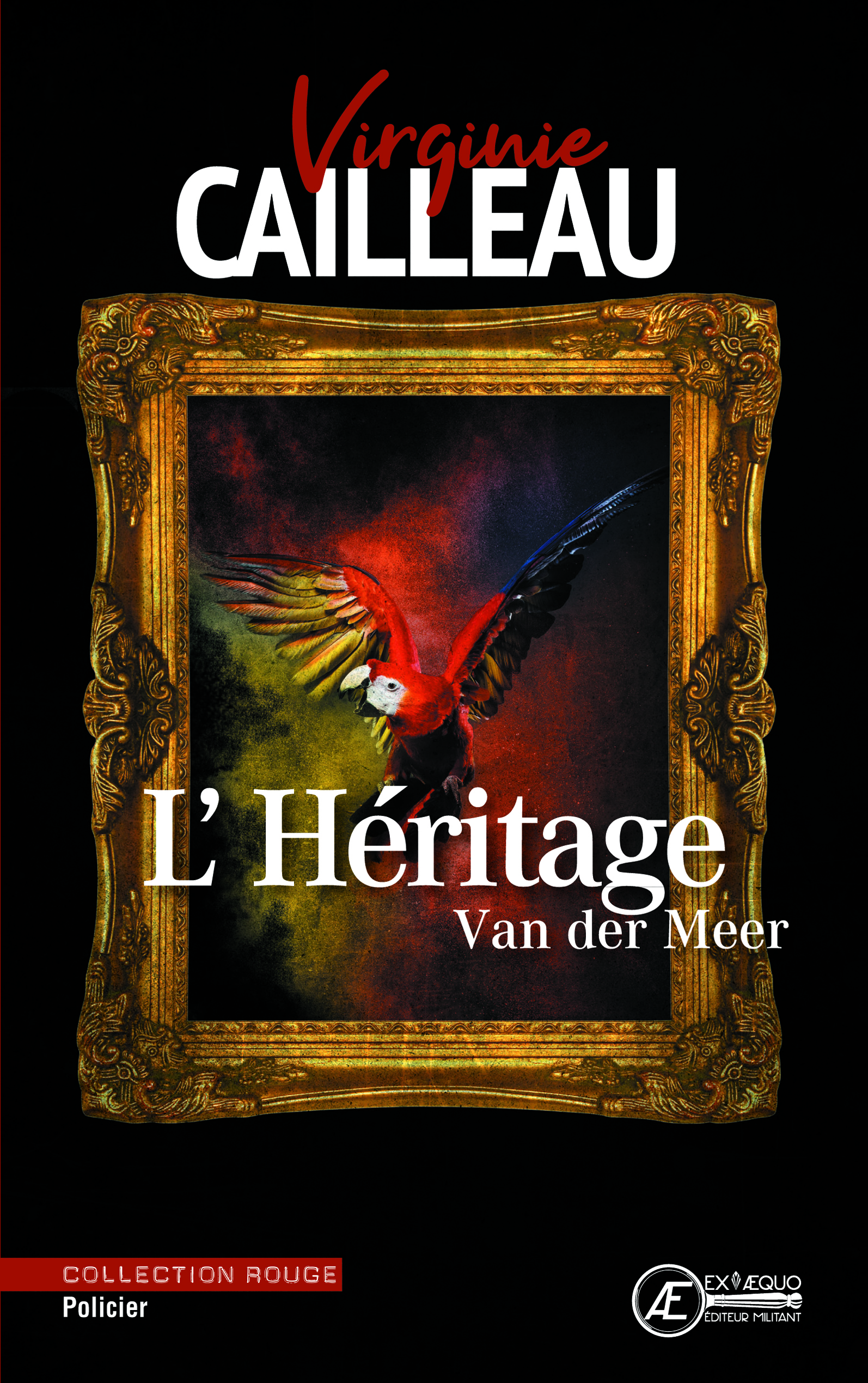 Couverture de L’Héritage Van der Meer, de Virginie Cailleau
