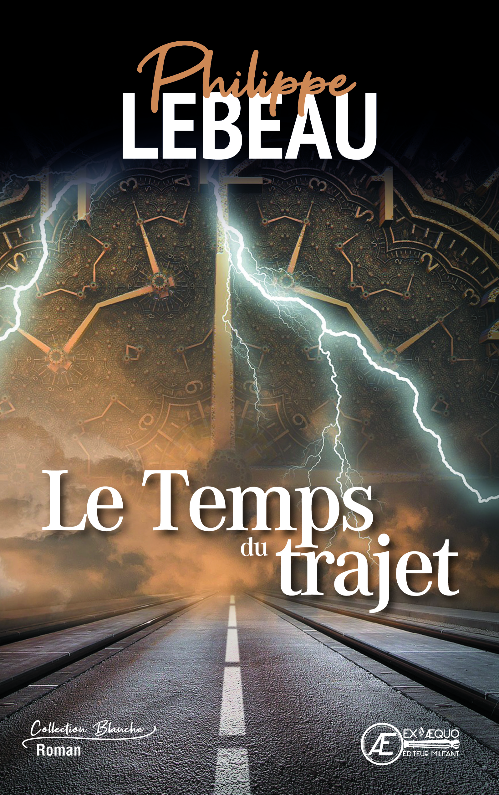 Couverture de Le temps du trajet, de Philippe Lebeau