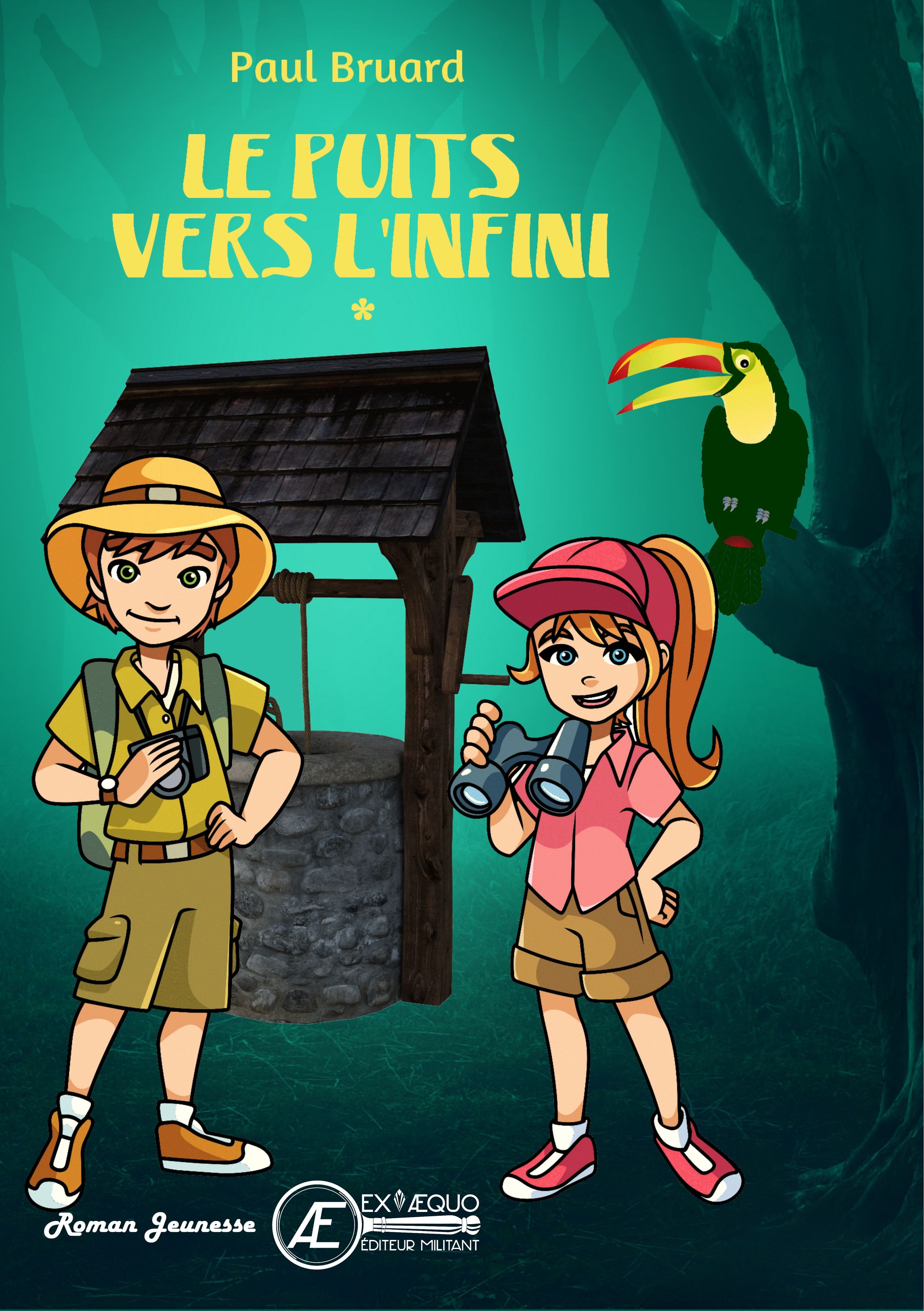 Couverture de Le puits vers l&rsquo;infini, de Paul Bruard