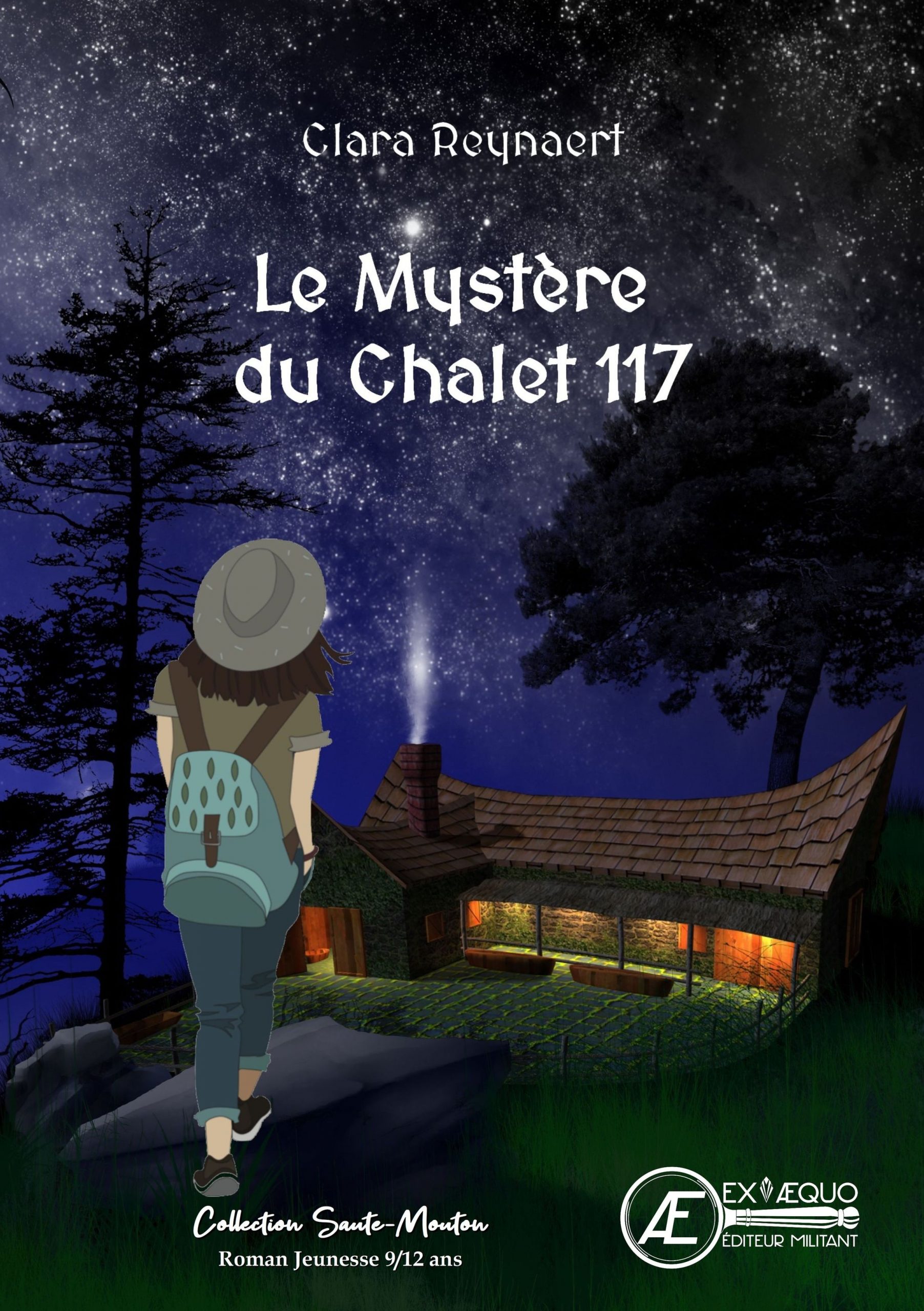 Couverture de Le mystère du chalet 117, de Clara Reynaert
