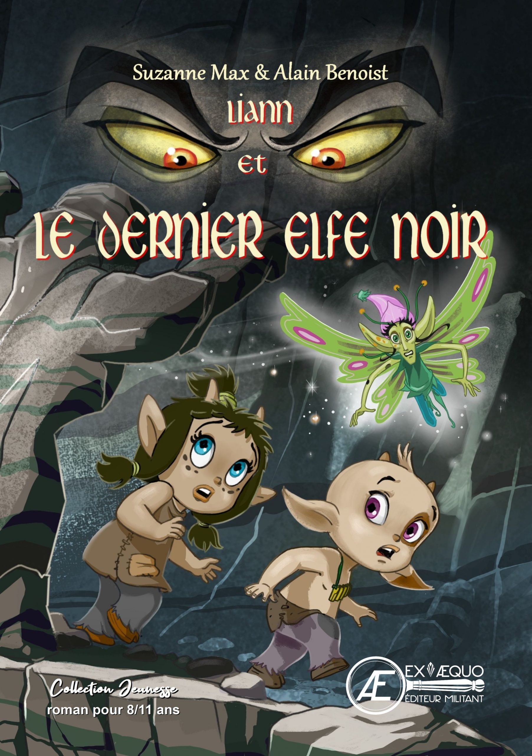 Couverture de Liann et le dernier Elfe Noir, de Suzanne Max & Alain Benoist