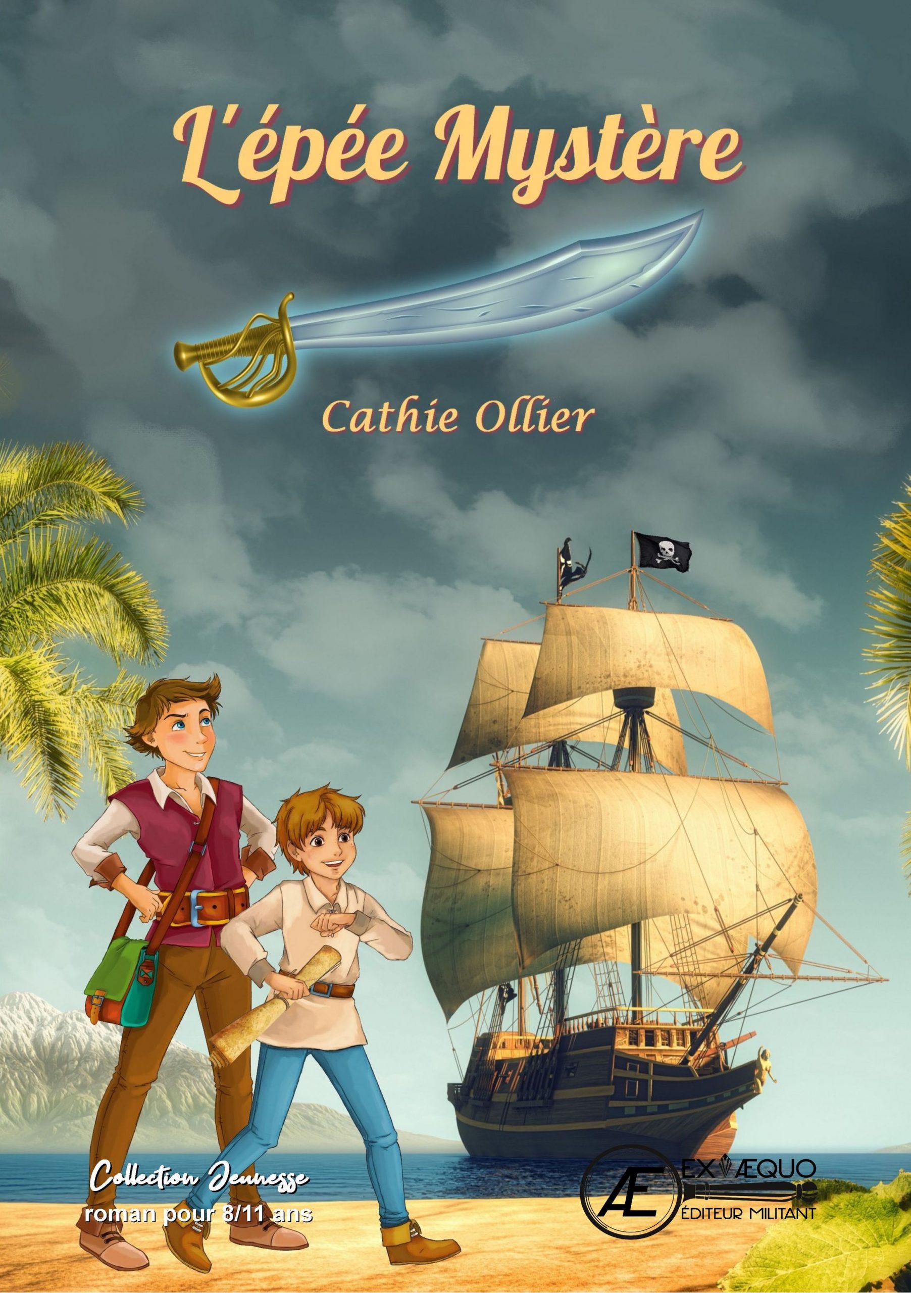 Couverture de L&rsquo;Epée mystère, de Cathie Ollier