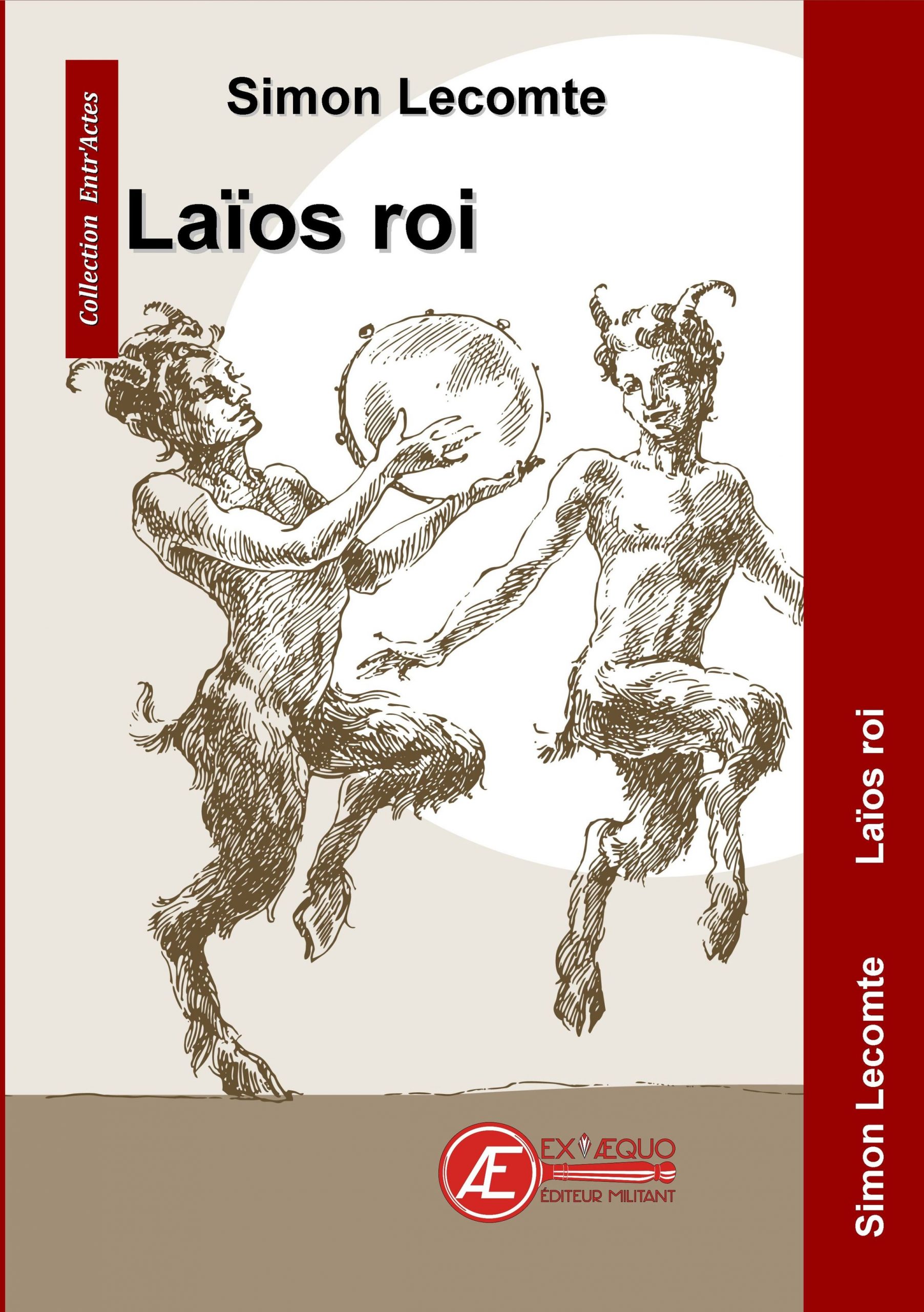 Couverture de Laios roi, de Simon Lecompte