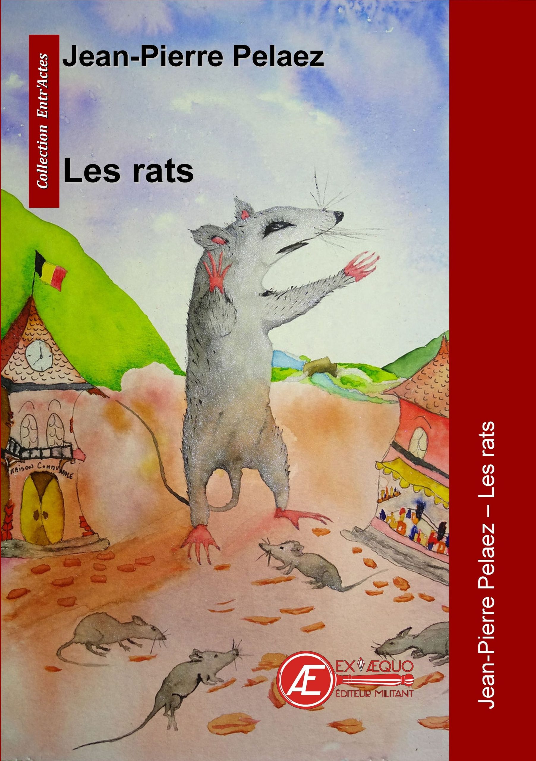 Couverture de Les rats, de Jean-Pierre Pelaez
