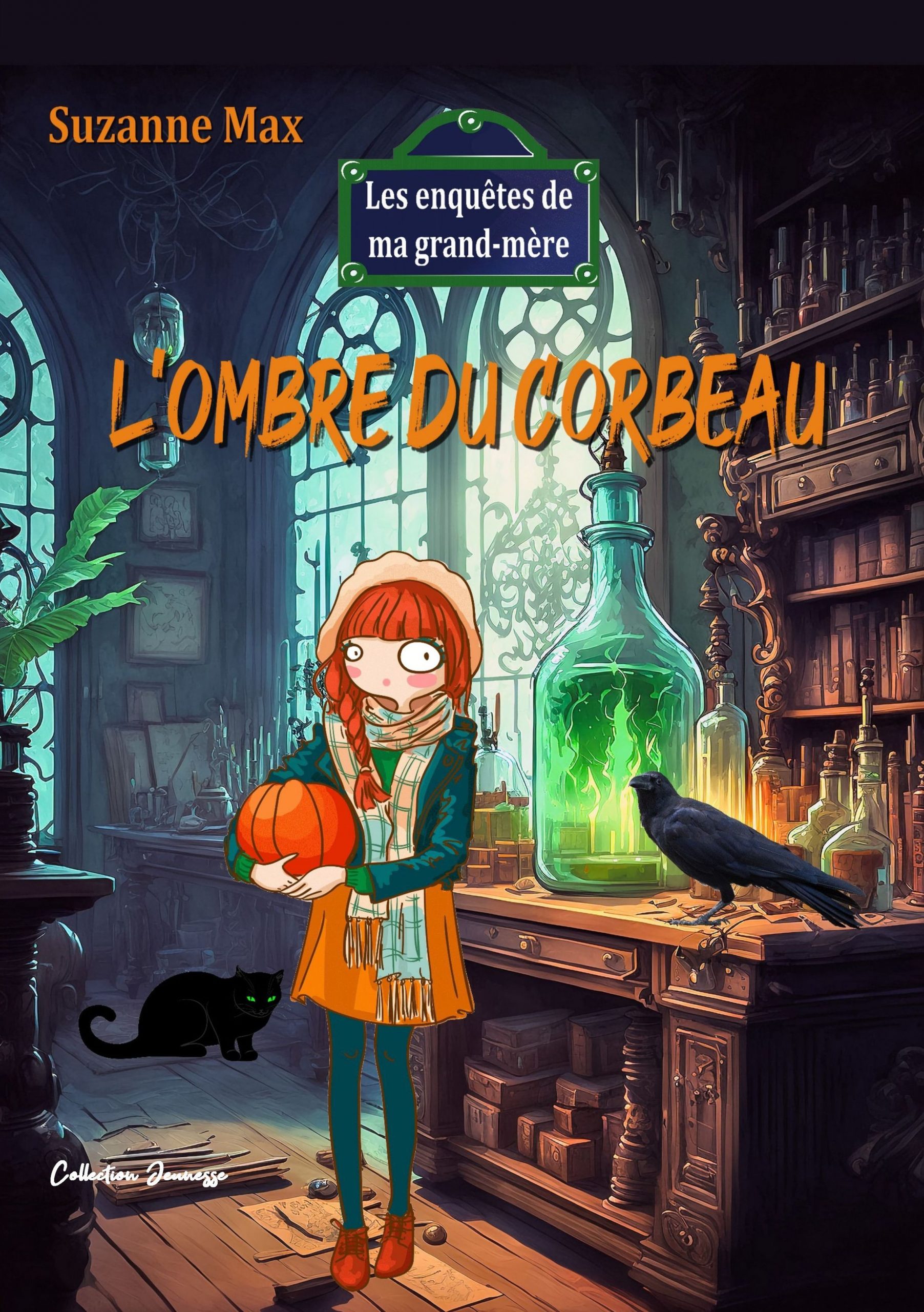 Couverture de L&rsquo;ombre du corbeau – Les enquêtes de ma grand-mère