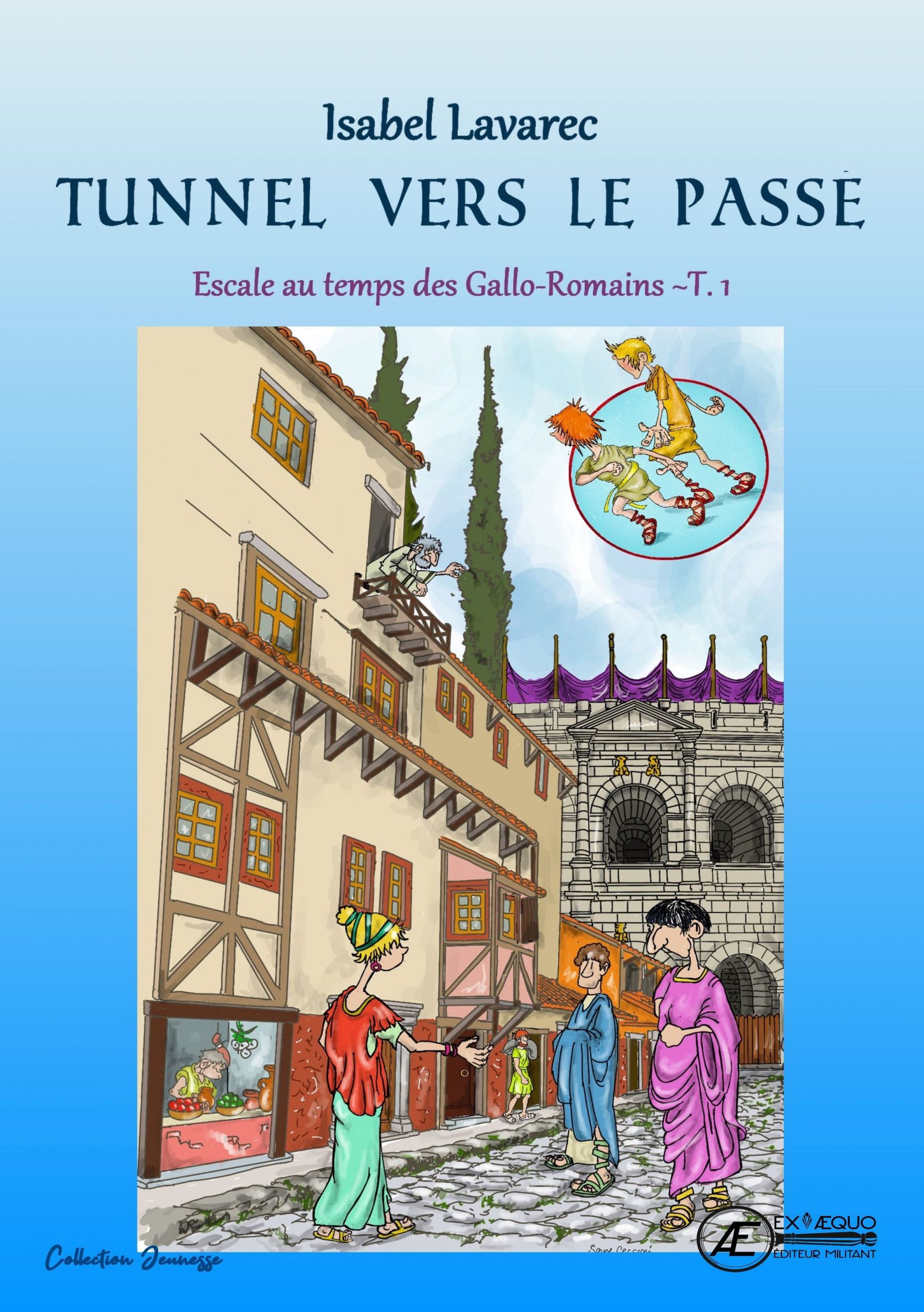 Couverture de Escale au temps des Gallo-Romains