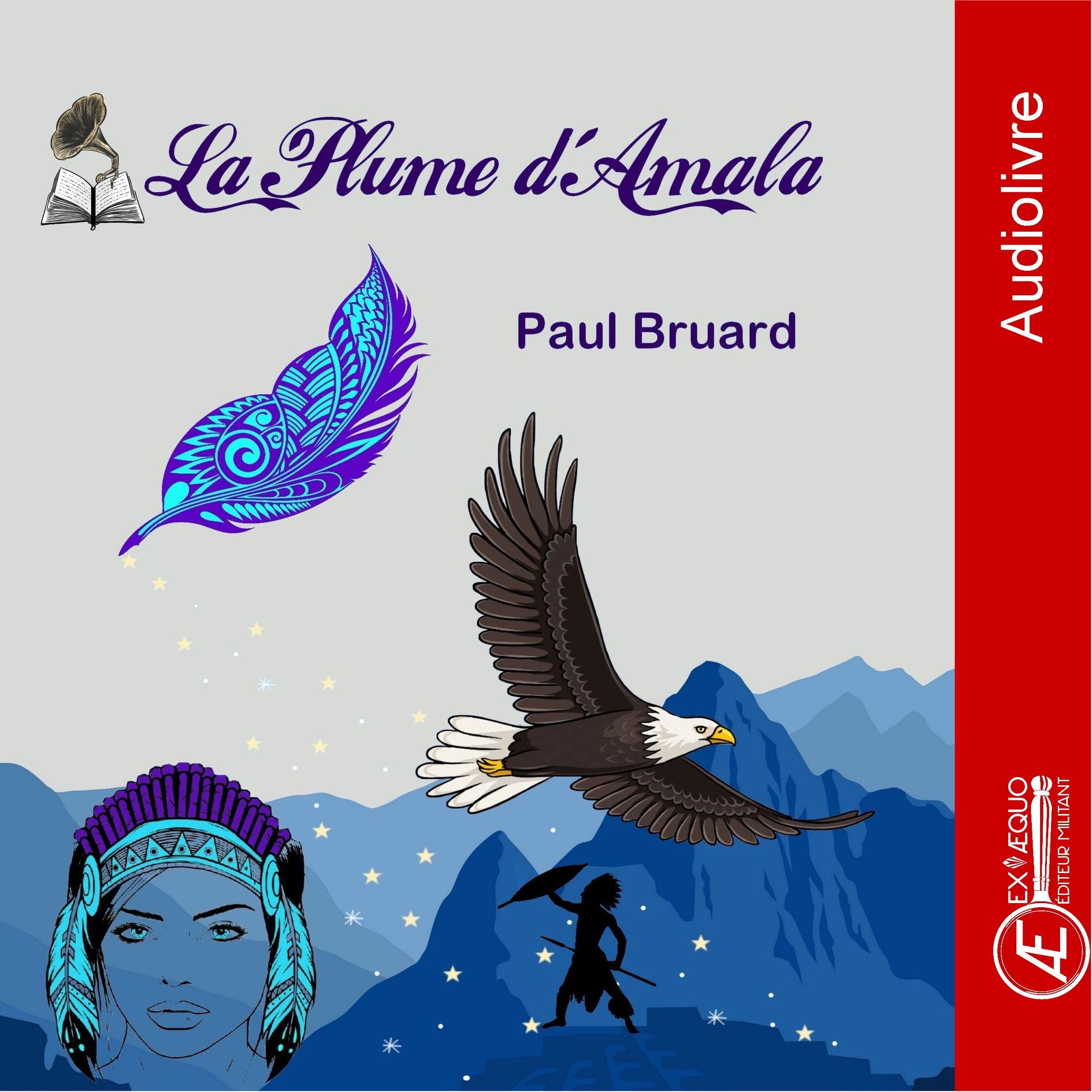 Couverture de La plume d&rsquo;Amala – Audiolivre