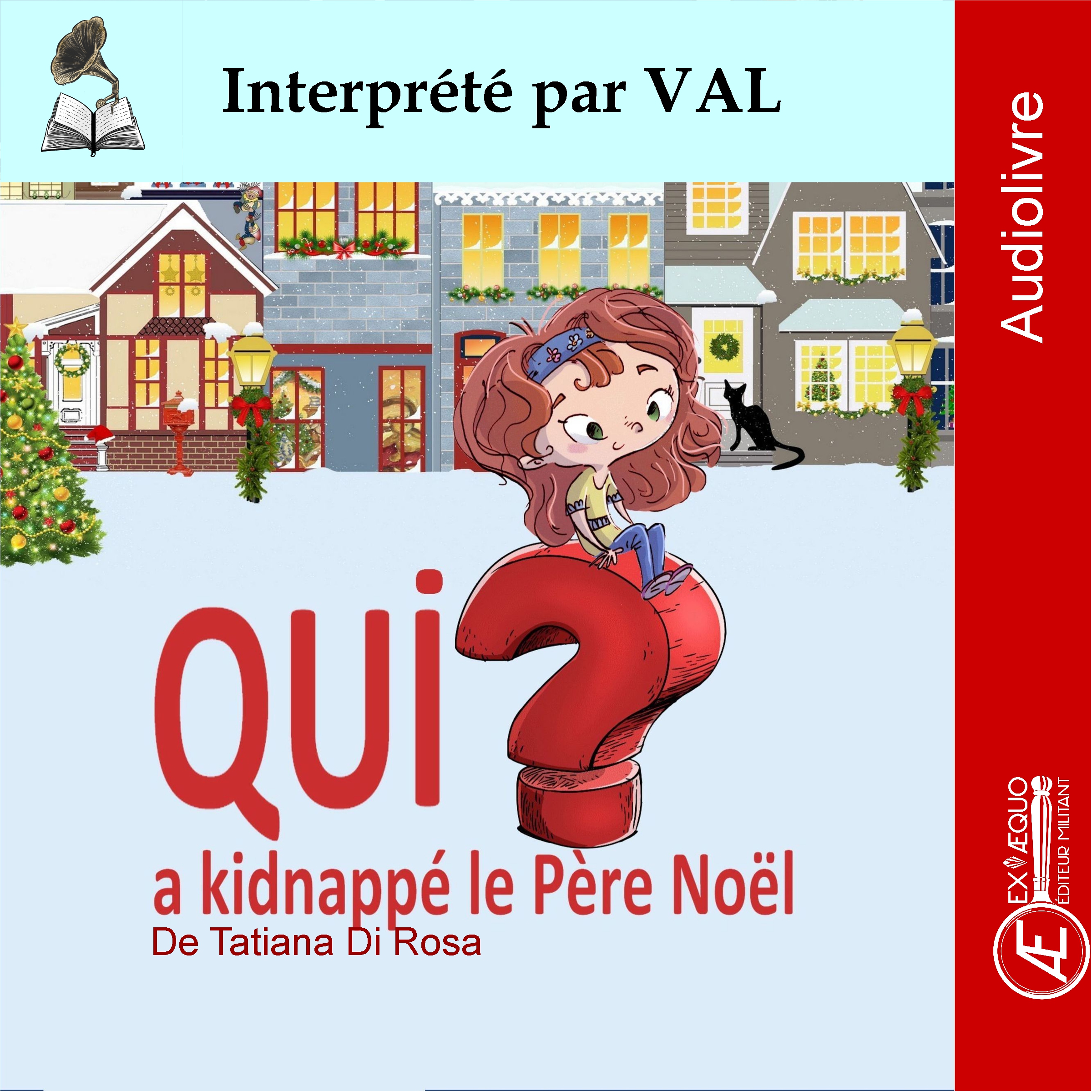 Couverture de Qui a kidnappé le Père Noel ? – Audiolivre