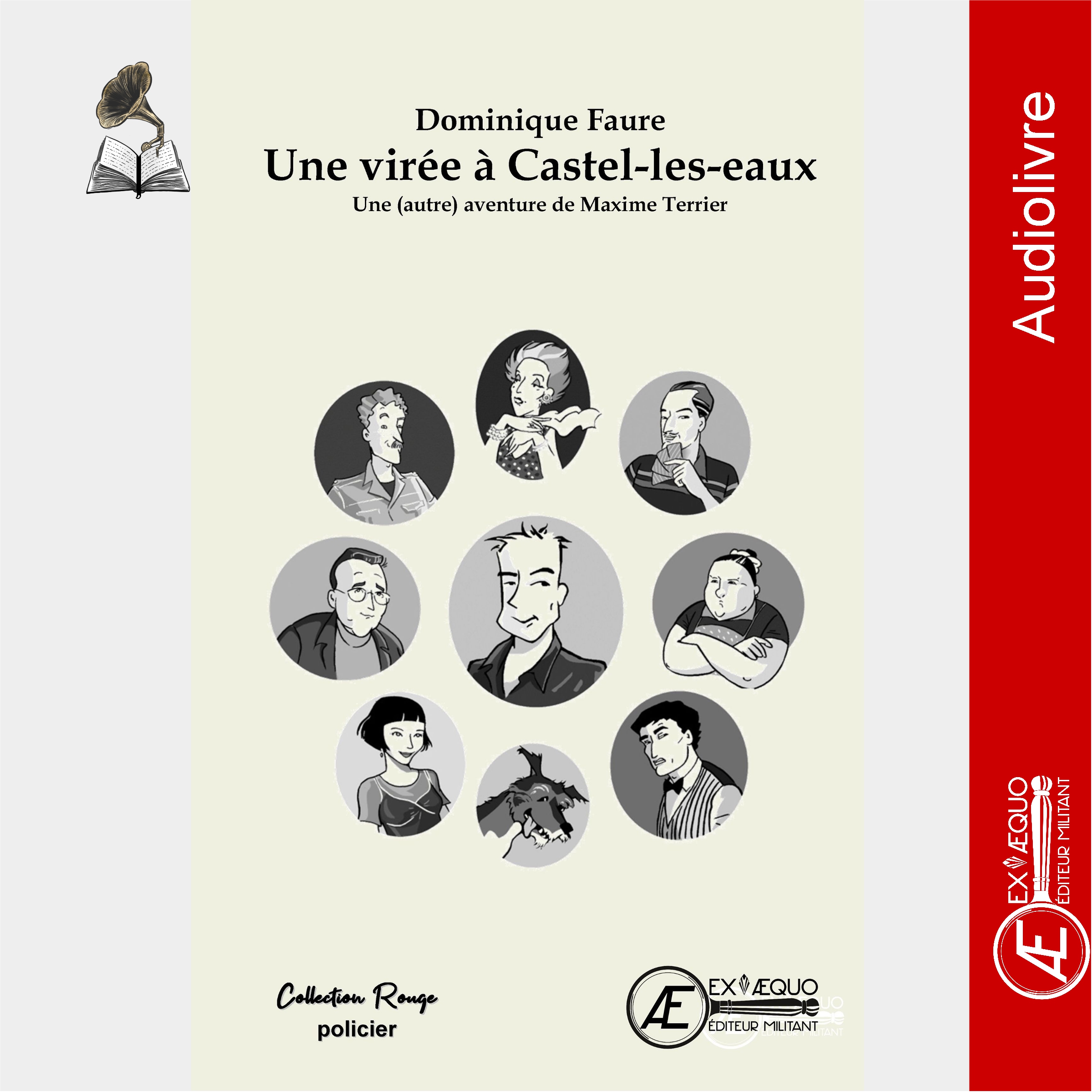 Couverture de Une virée à Castel-les-Eaux – Audiolivre