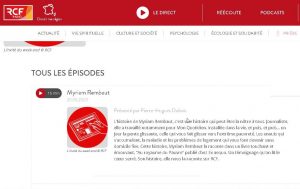 Illustration de Myriam Rembaut sur les ondes…