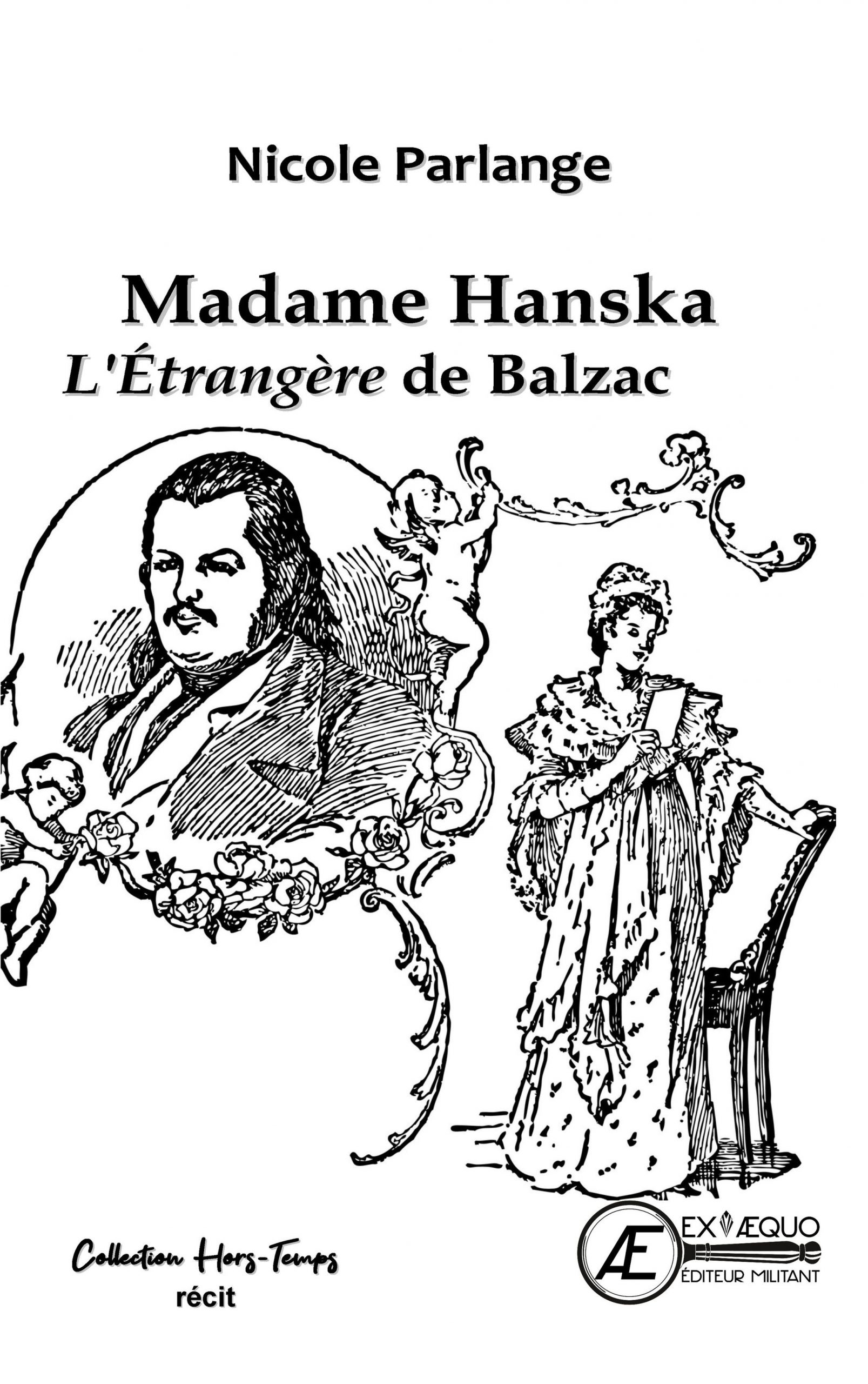 Couverture de Madame Hanska, l&rsquo;étrangère de Balzac