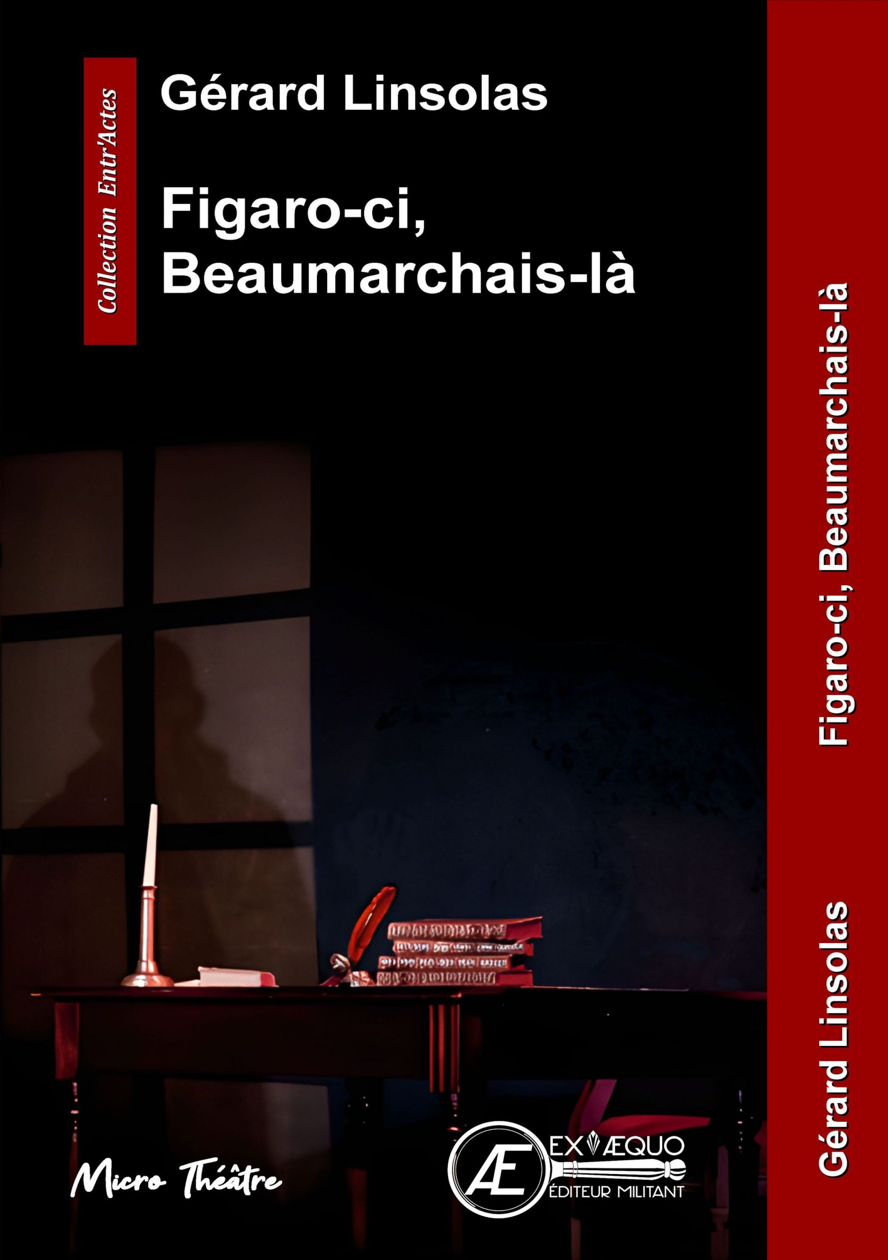 Couverture de Figaro-ci, Beaumarchais-là