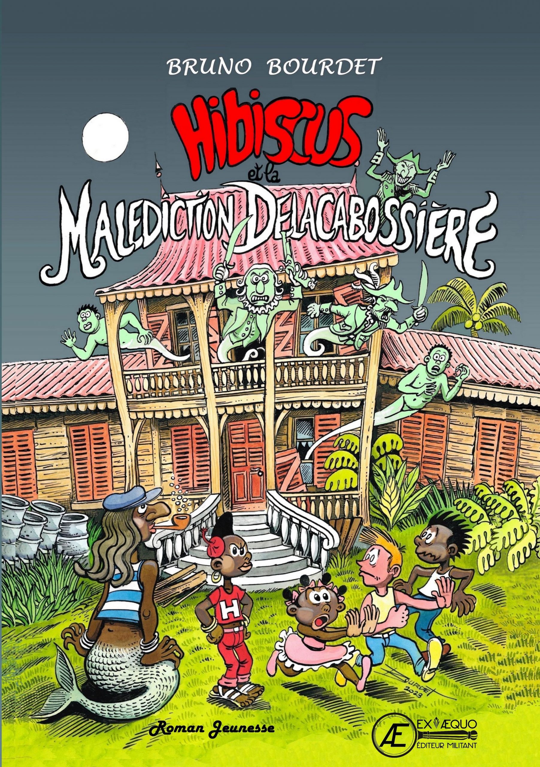 Couverture de Hibiscus et la malédiction Delacabossière