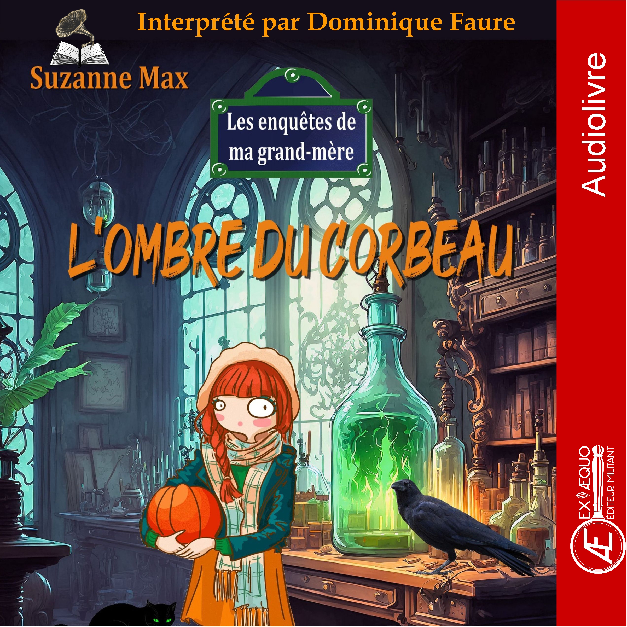 Couverture de L&rsquo;ombre du corbeau – Audiolivre