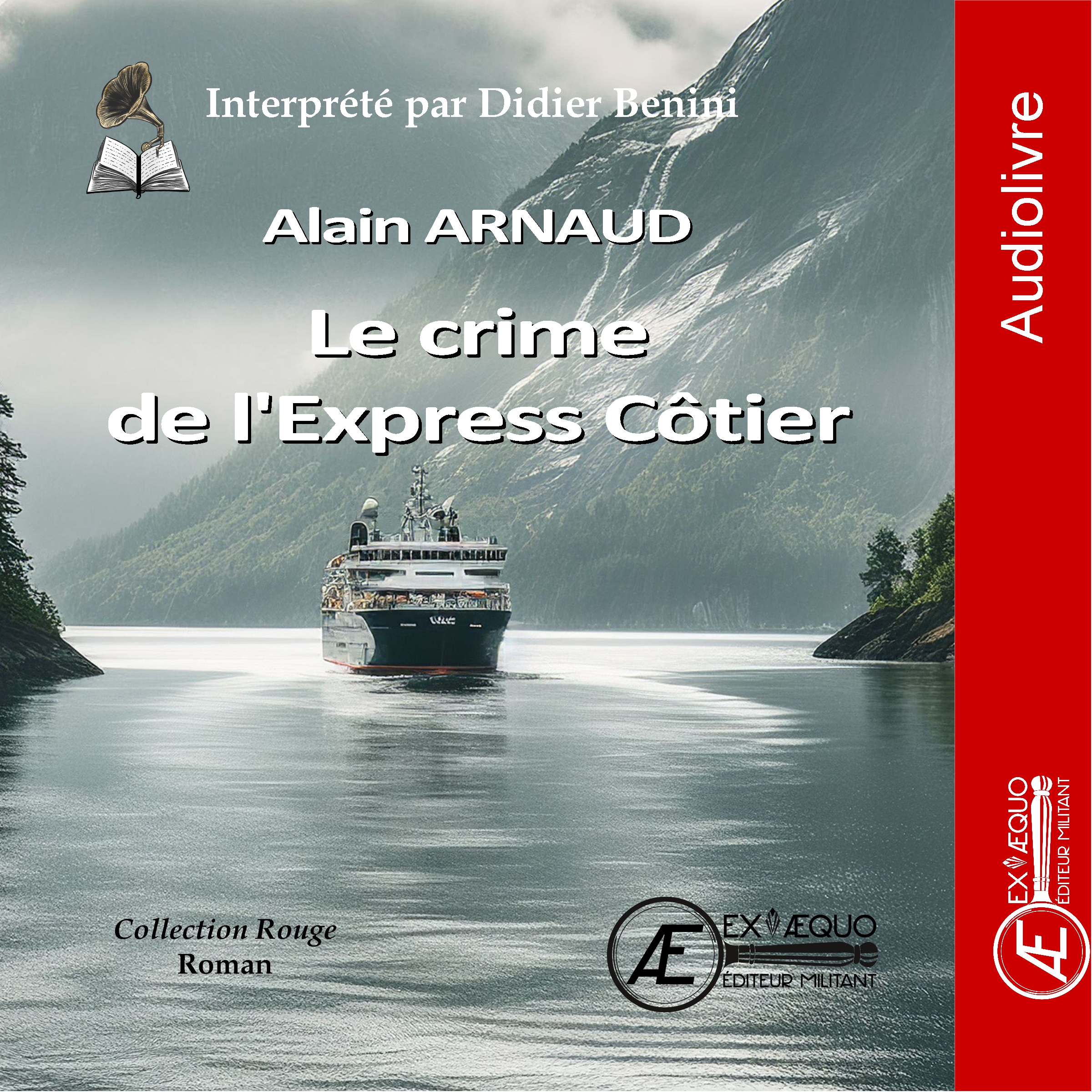 Couverture de Le crime de l&rsquo;express côtier – Audiolivre