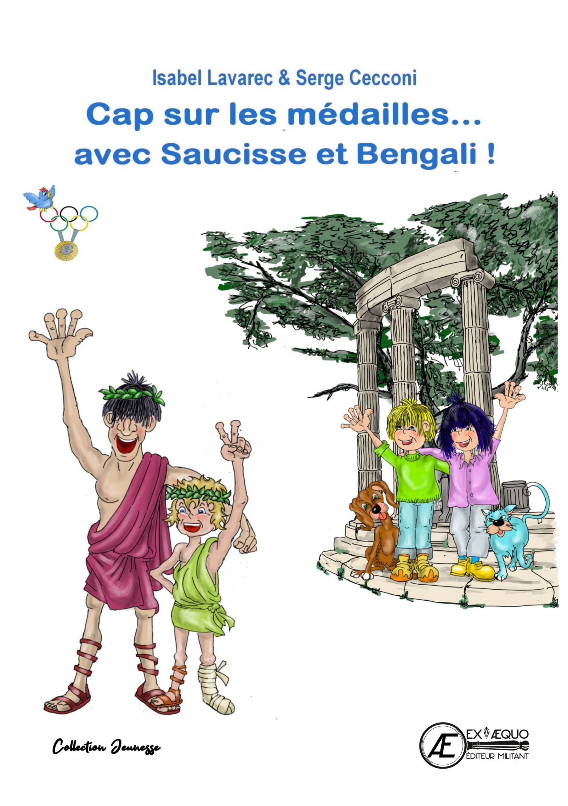 Couverture de Cap sur les médailles… avec Saucisse et Bengali !