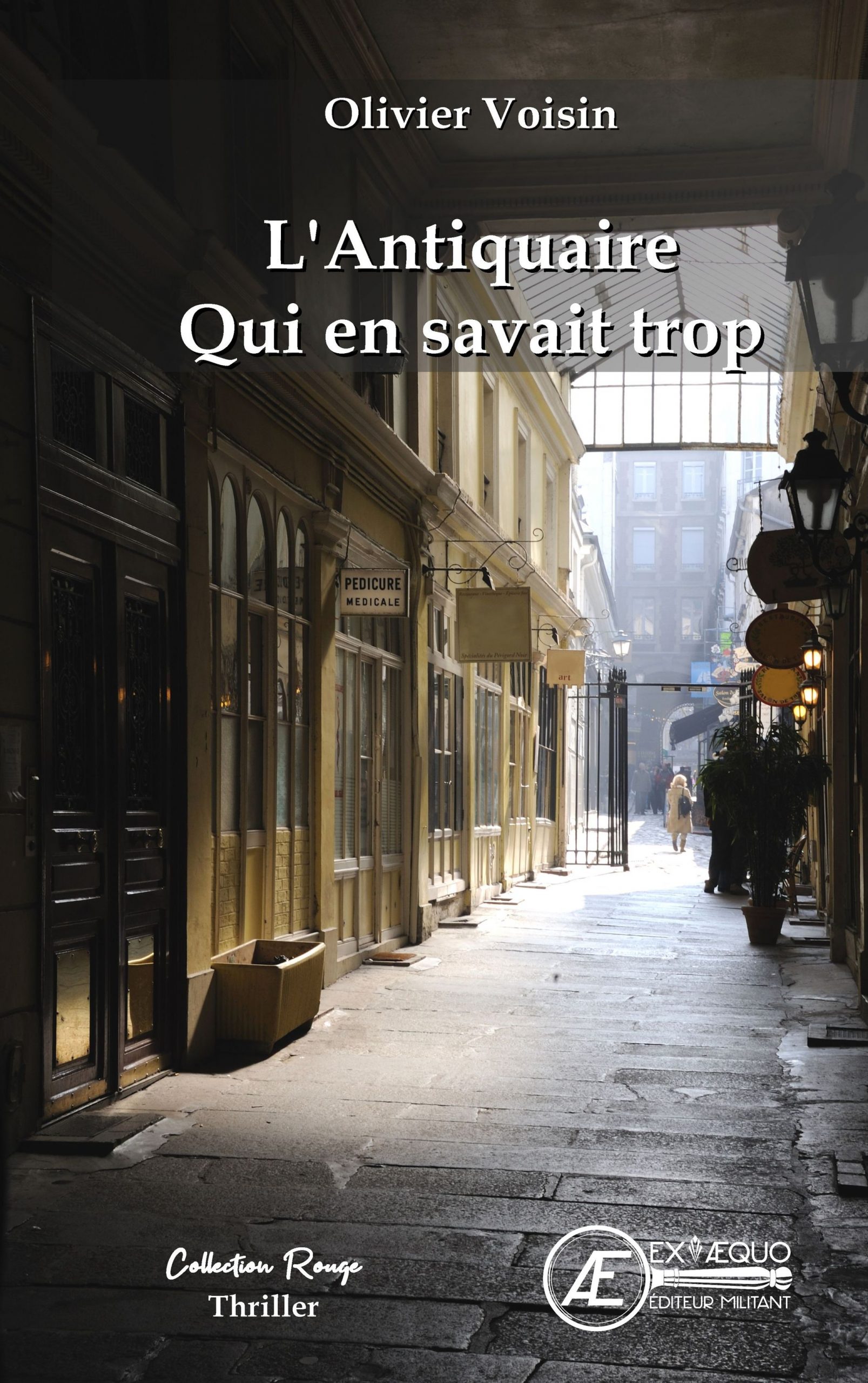 Couverture de L&rsquo;Antiquaire qui en savait trop