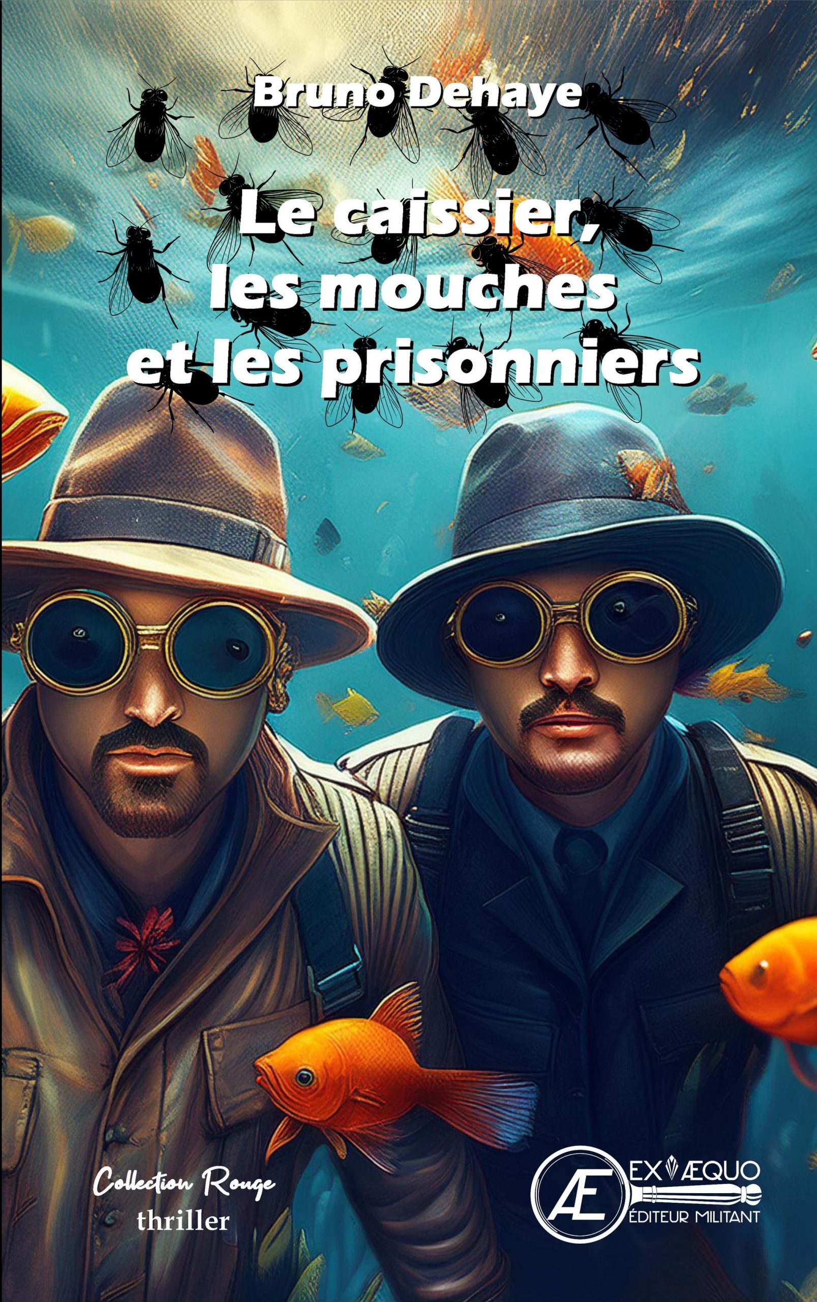 Couverture de Le caissier, les mouches et les prisonniers.