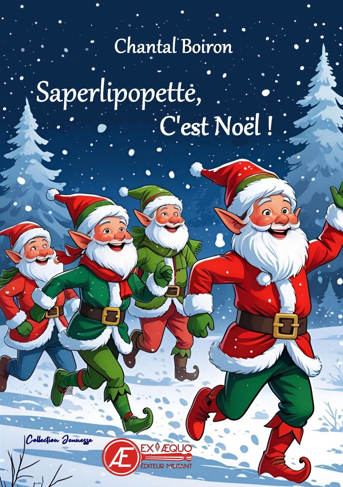 Couverture de Saperlipopette, c&rsquo;est Noël !