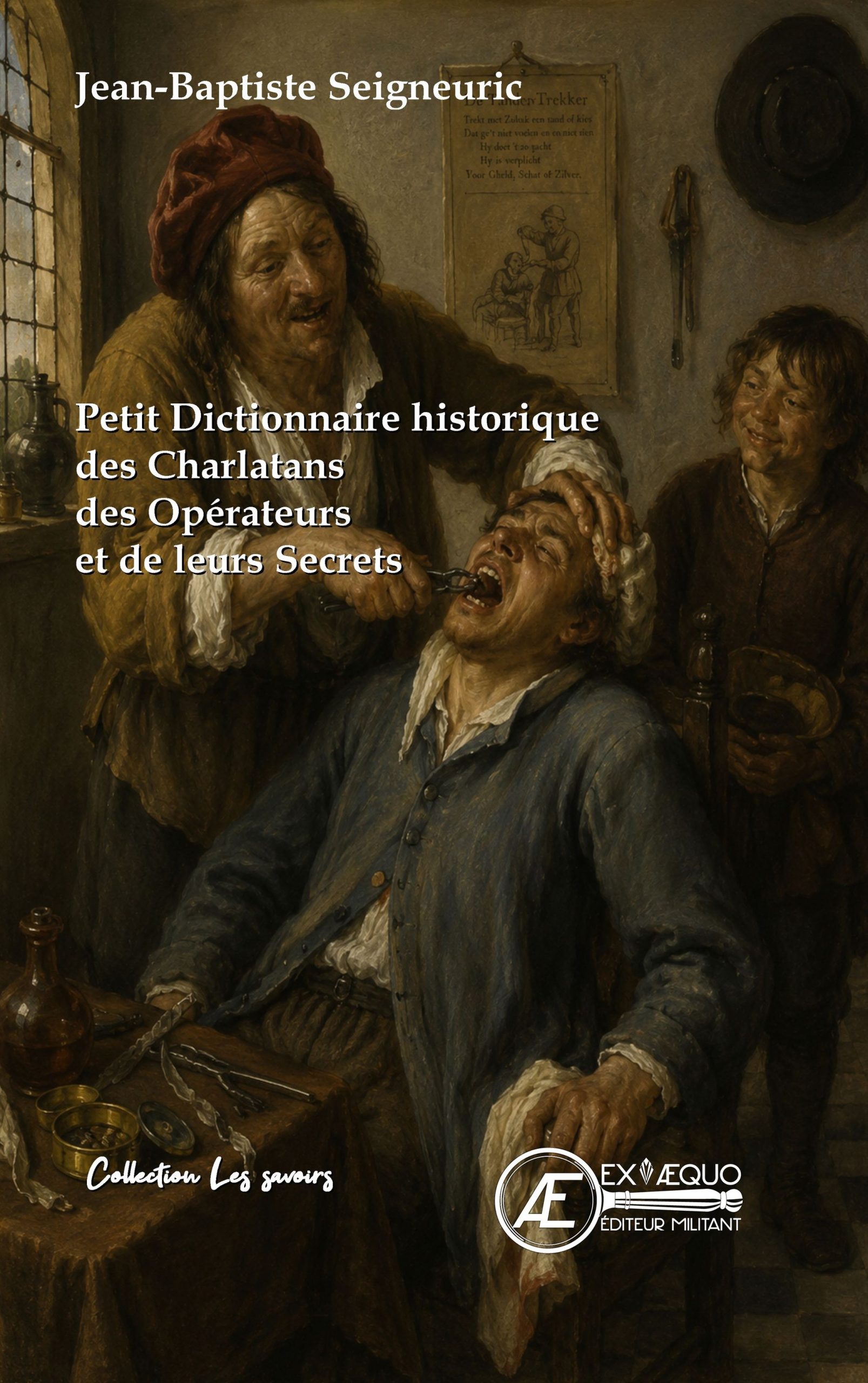 Couverture de Petit dictionnaire historique des charlatans