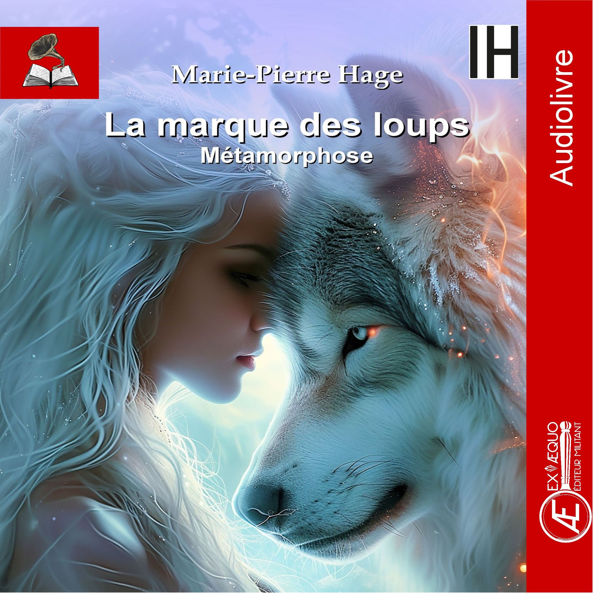 Couverture de La marque des loups – Métamorphose – Audiolivre