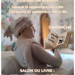Illustration de Christian Schott au salon du livre au Château de Preish ( Moselle)