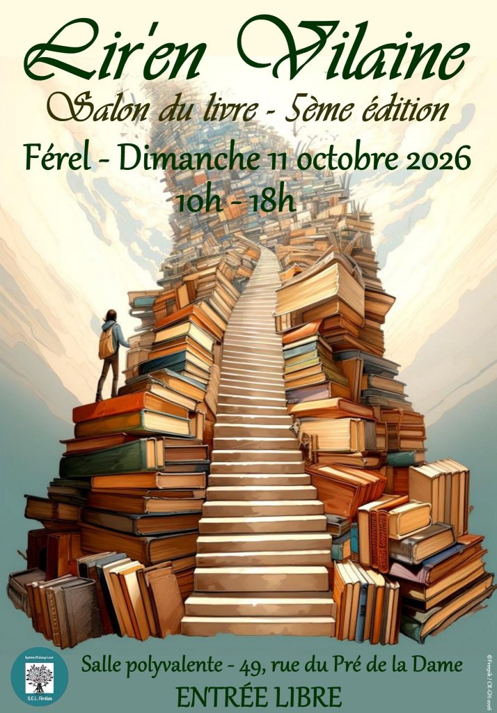 Illustration de Mido au salon LIRE EN VILAINE à FÉREL – 56